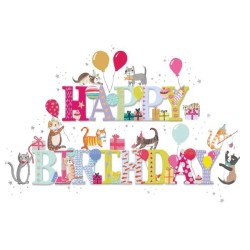 Decoupage Birthday Greeting...