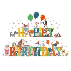 Decoupage Birthday Greeting...