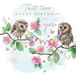 Blush Owls Birthday...