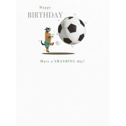 Football Birthday Card