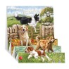 Zig Zag Birthday 3D Pop Up Greeting Card Dogs
