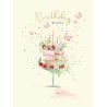 Birthday Rainbow Cake Birthday Card