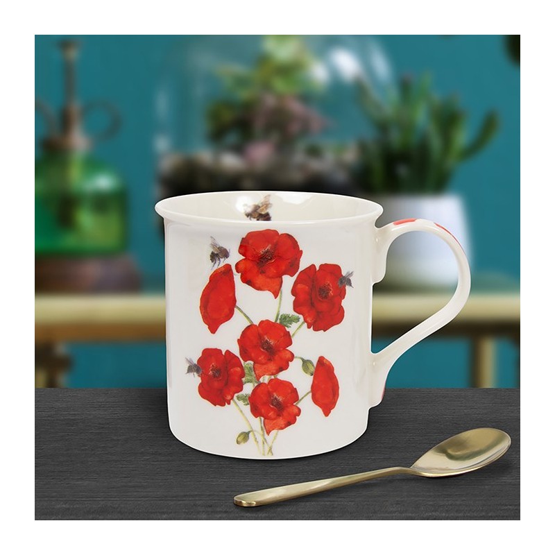 Poppy Bee-tanical Mug Boxed