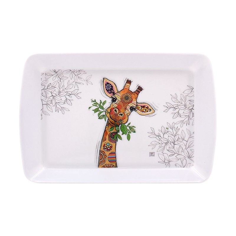 Bug Art Gina Giraffe Snack Tray