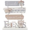 Highland Cow Friends Freestanding Plaque