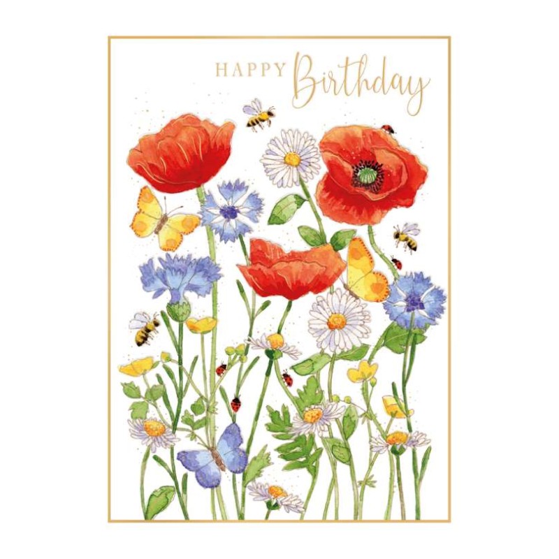 Meadow Birthday Card