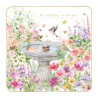 Garden Bird Bath Birthday Greeting Card