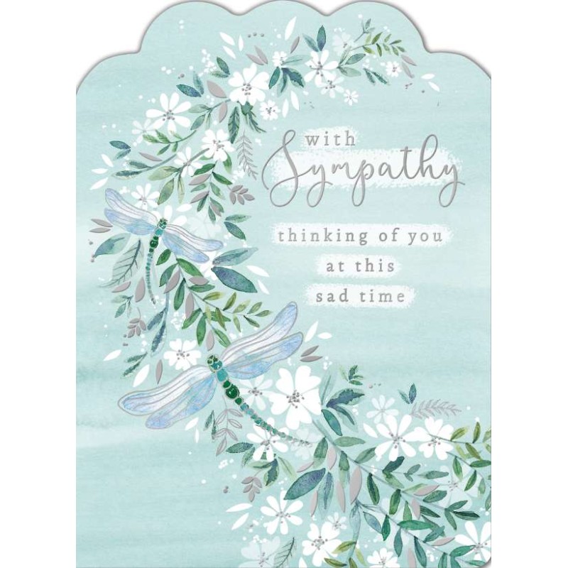 Dragonfly Sympathy Card