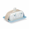 English Meadow Ceramic Butter Dish