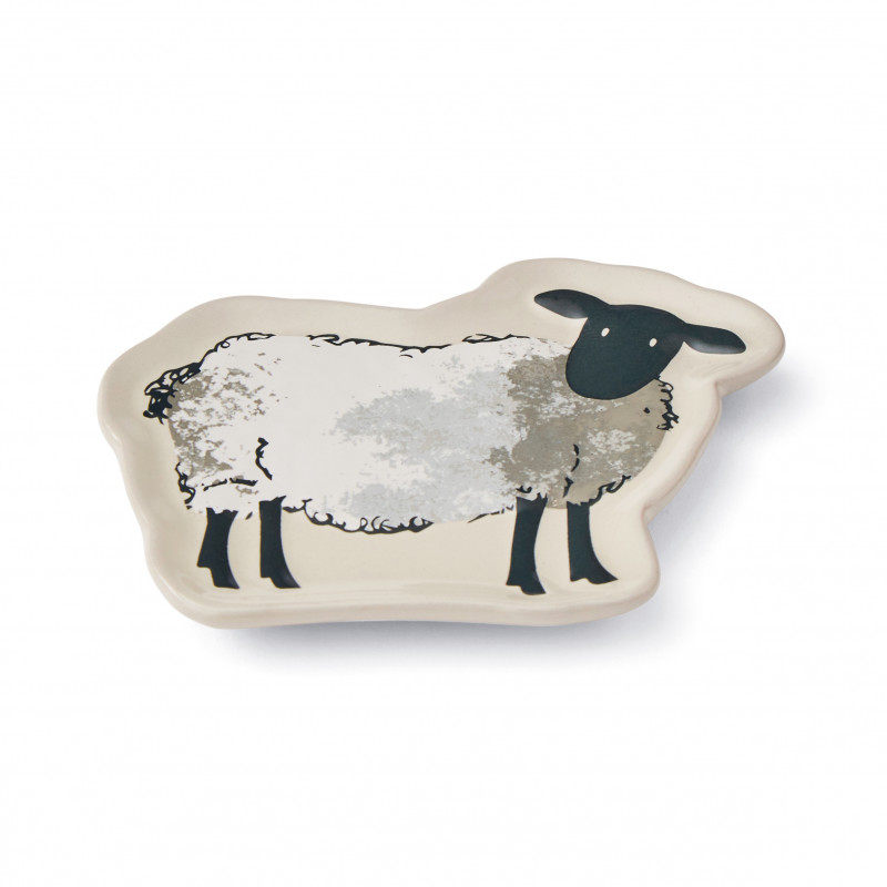 Highland Sheep Ceramic Tea Bag Tidy by Cooksmart