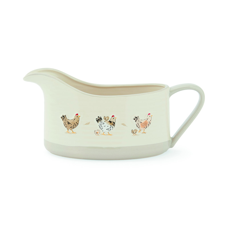 copy of Hen House Lane Stoneware Large Gravy Boat