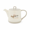 Hen House Lane Stoneware Tea Pot with Infuser