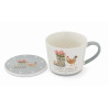 Conical Hen House Lane Mug and Coaster by Cooksmart