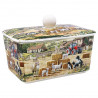 Collie and Sheep Butter Dish