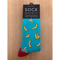Cool Bananas Green Socks