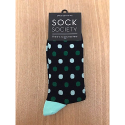 Polka Dots Green Socks