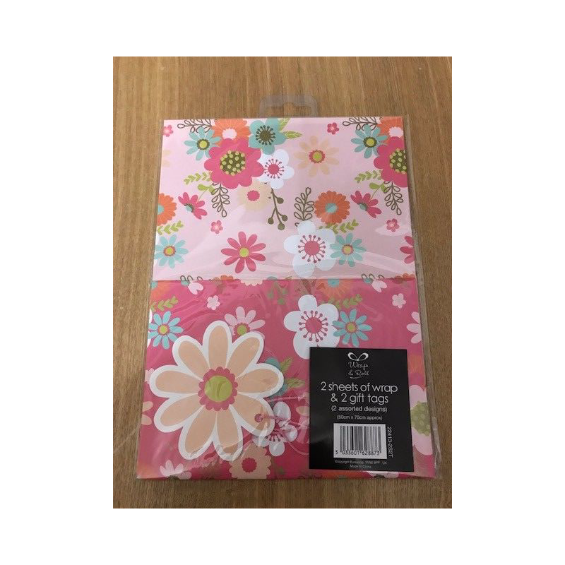 Daisy Gift Wrap Pack