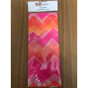 Neon Pink Zig Zag Luxury Tissue Paper 4 Sheets